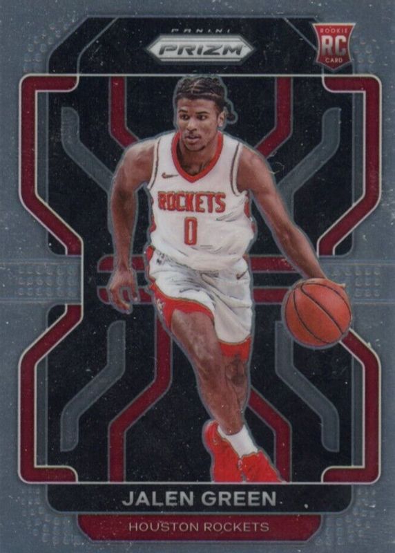 Jalen Green 2021 Prizm #306 Base Rookie SGC 9