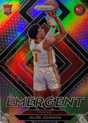 2021 Prizm #18 Emergent - Silver