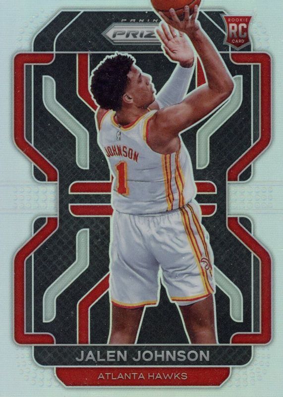 Jalen Johnson 2021 Prizm #305 Silver Rookie PSA 10