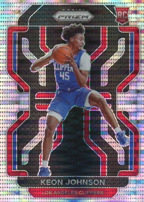 Keon Johnson 2021 Prizm #326 Pulsar Rookie PSA 10