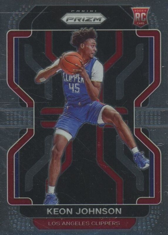 Keon Johnson 2021 Prizm #326 Base Rookie PSA 10