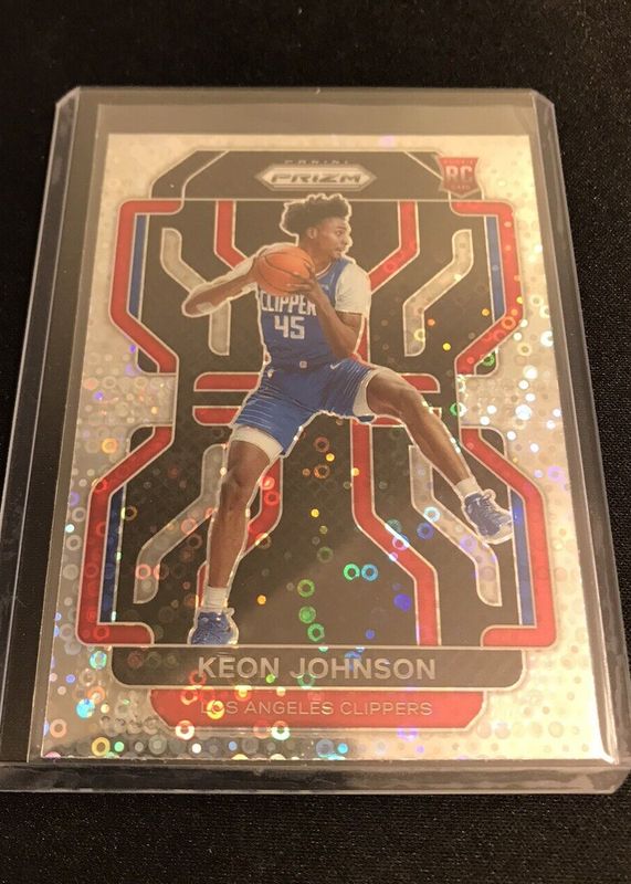 Keon Johnson 2021 Prizm #326 Fast Break Rookie BGS 9.5