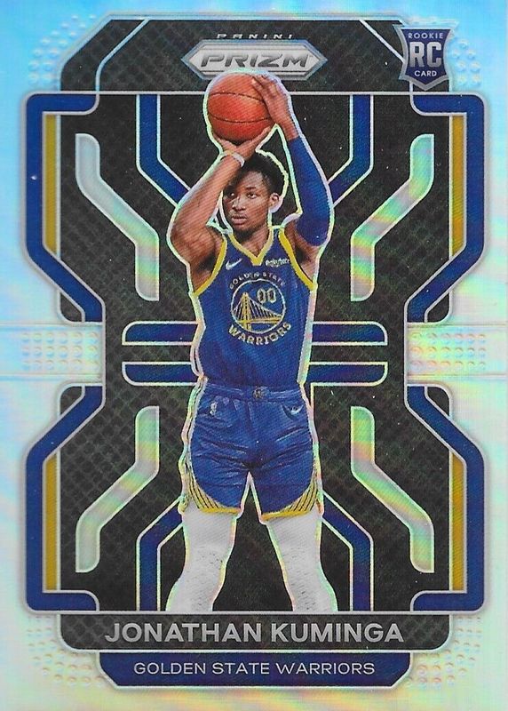 Jonathan Kuminga 2021 Prizm #307 Silver Rookie PSA 10