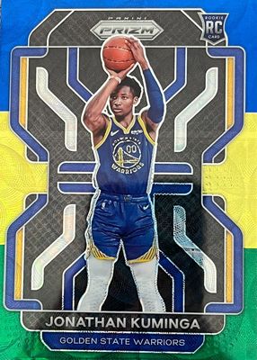 Jonathan Kuminga 2021 Prizm #307 Orange Wave /60 Price Guide