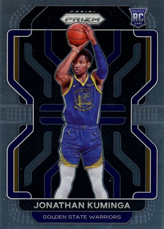 Jonathan Kuminga 2021 Prizm #307 Base Rookie RAW