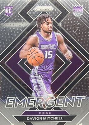 Davion Mitchell 2021 Prizm Draft Picks #10 On Campus /(SSP
