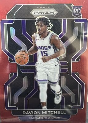 Davion Mitchell 2021 Select #280 Courtside Gold /10 Price