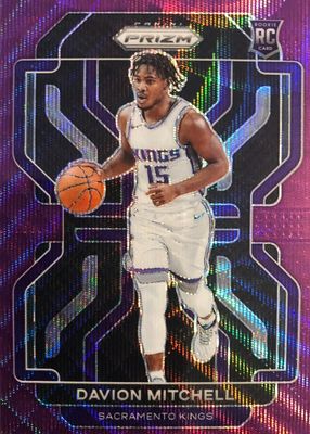 Davion Mitchell 2021 Prizm Draft Picks #10 On Campus /(SSP