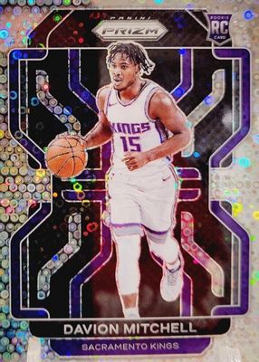 Davion Mitchell 2021 Select #280 Courtside Gold /10 Price