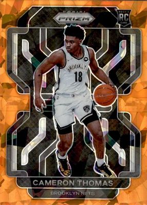 その他 Cameron Thomas Donruss Pink Laser Auto Cam Thomas 2021 Donruss #203 Pink Laser Price Guide - Sports