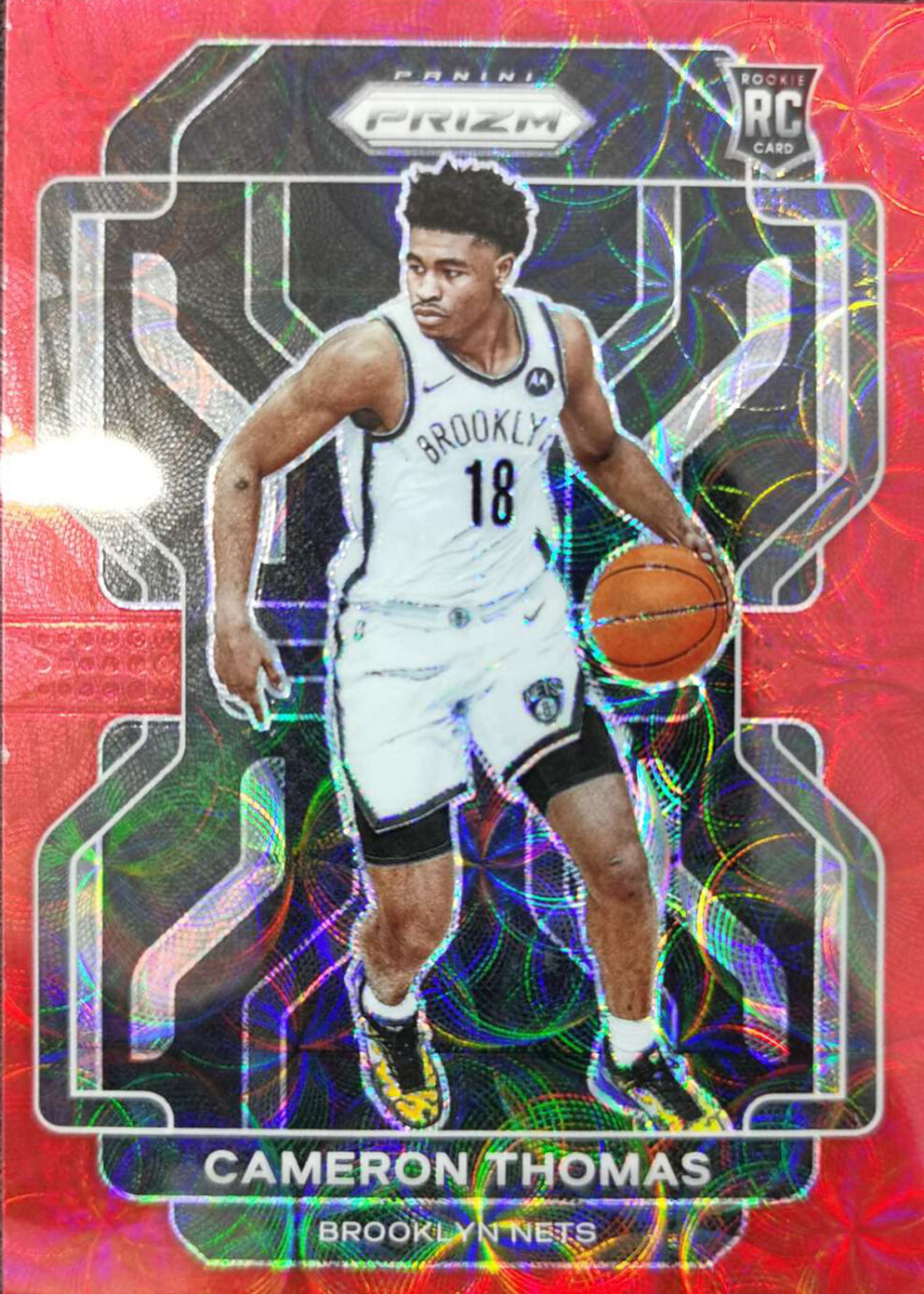 Cam Thomas 2021 Prizm #297 Choice Red /88 Price Guide - Sports