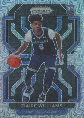 Ziaire Williams 貴重next day RC auto Ziaire Williams 2021-22 Panini NBA Hoops Rookie Ink Auto