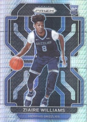 Ziaire Williams 貴重next day RC auto Ziaire Williams 2021-22 Panini NBA Hoops Rookie Ink Auto