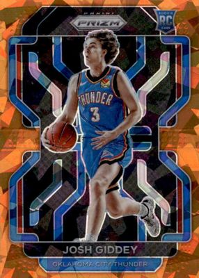 2021 Prizm #301 Orange Ice