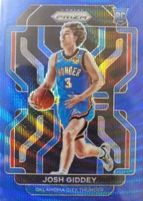 その他 2021 GIDDEY /49 one and one RPA auto 2021 Panini Josh Giddey Rookie AUTO /49 BLUE Mosaic Scripts