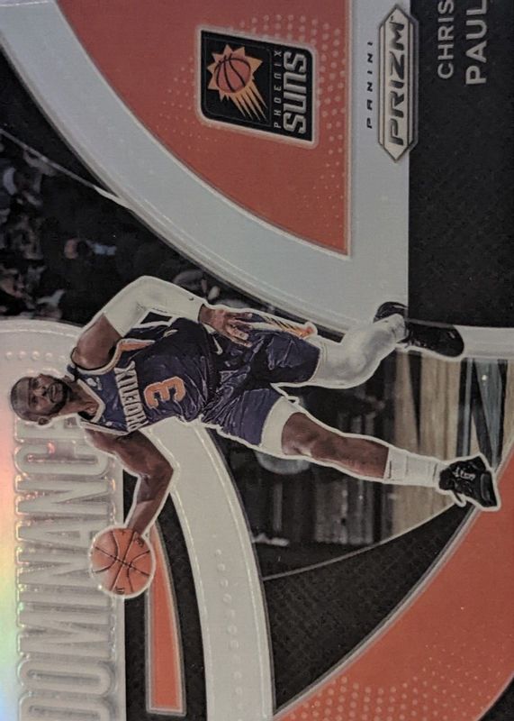 Chris Paul 2021 Prizm #8 Dominance - Silver RAW