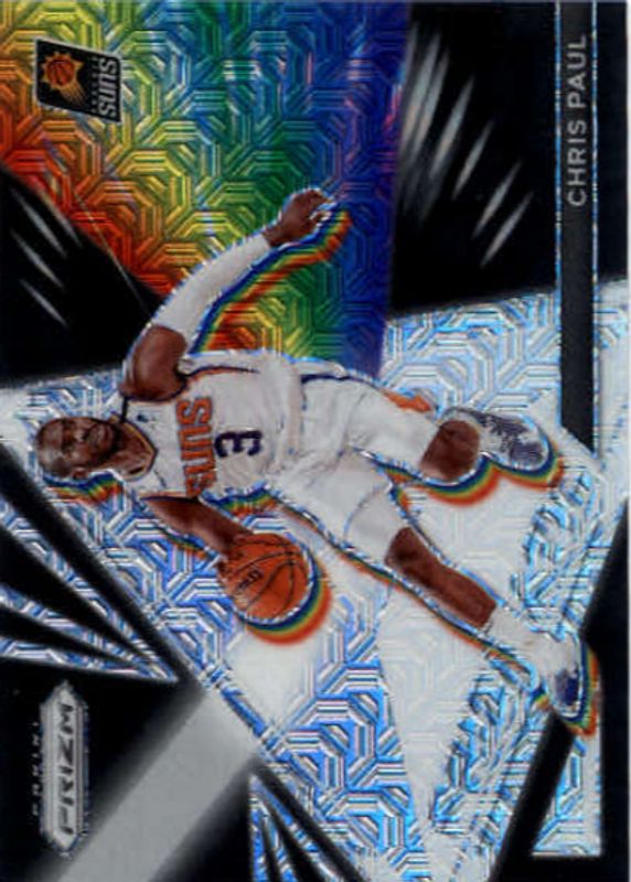 Chris Paul 2021 Prizm #18 Prizmatic - Mojo /25 RAW