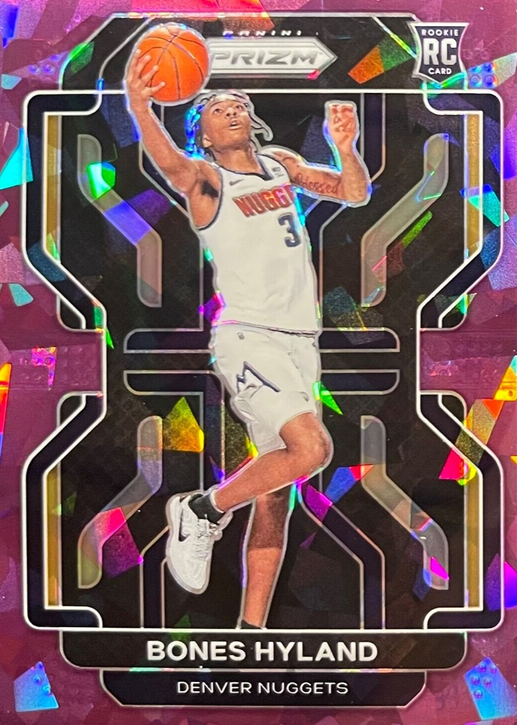 Bones Hyland 2021 Prizm #302 Purple Ice /149 Price Guide - Sports
