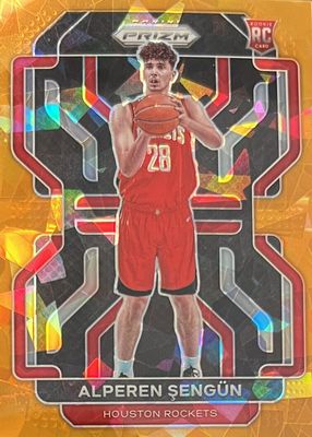 2021 Prizm #318 Orange Ice