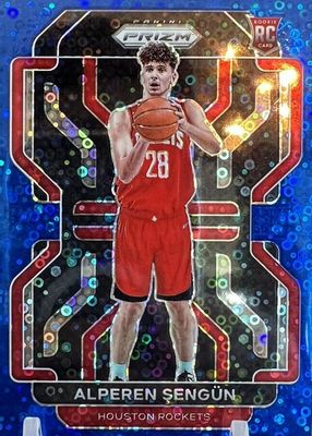 2021 Prizm #318 Fast Break Blue /150