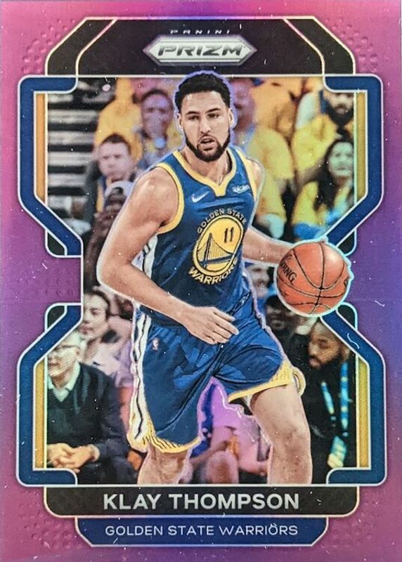 Klay Thompson 2021 Prizm #92 Purple /99 RAW