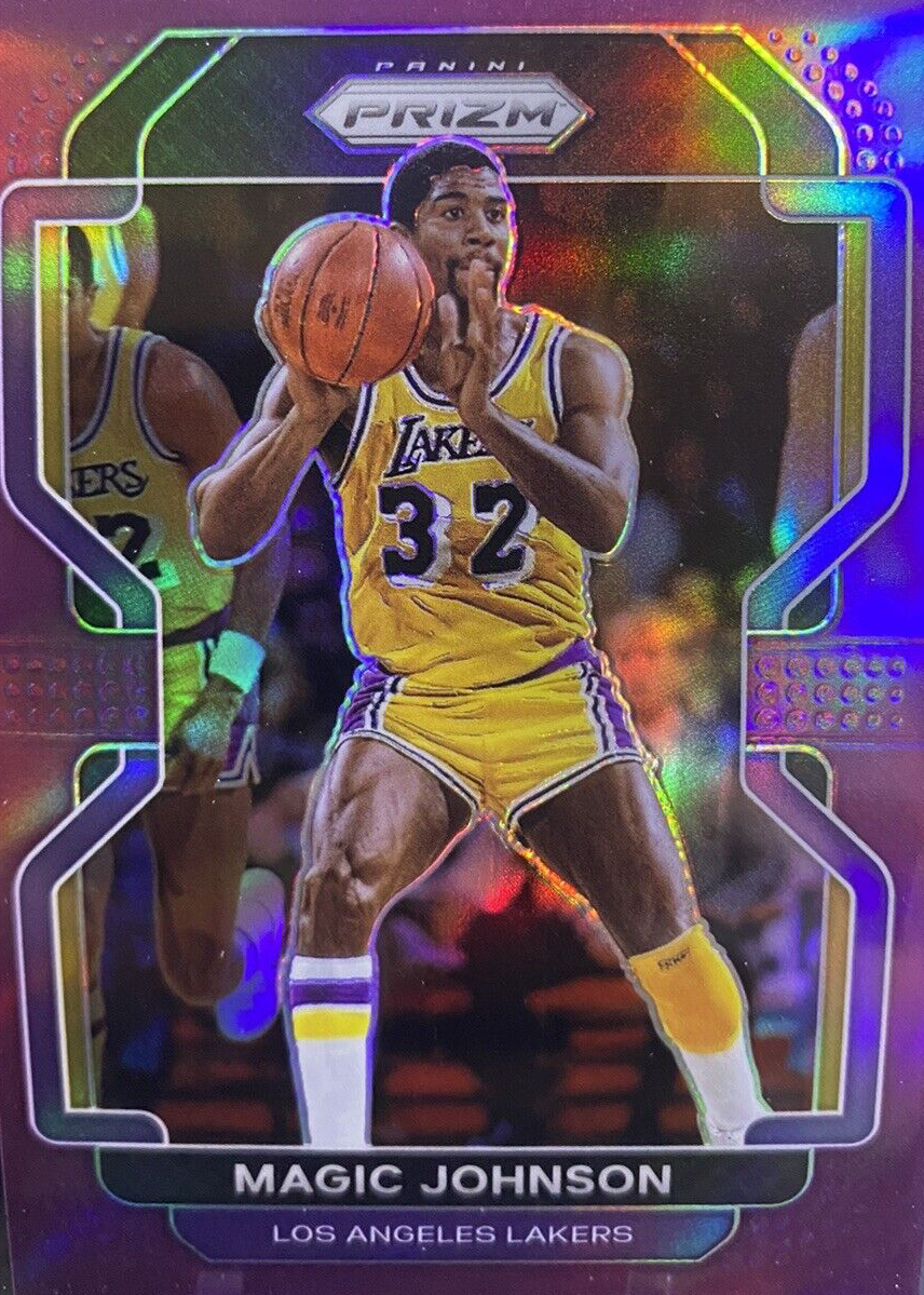 NBA カード Magic Johnson 直筆サイン prizm choice NBA カード Magic Johnson 直筆サイン prizm choice