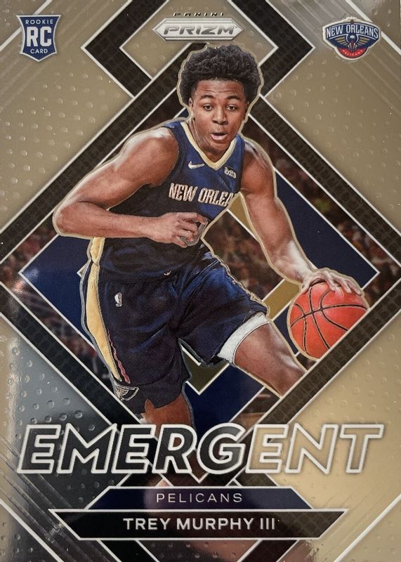 Trey Murphy III 2021 Prizm #3 Emergent Rookie SGC 9.5