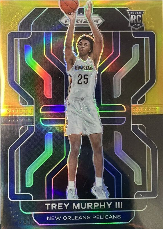 Trey Murphy III 2021 Prizm #288 Black Gold /5 Rookie RAW