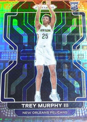 Trey Murphy III 2021 Immaculate #113 Rookie Patch Auto /99