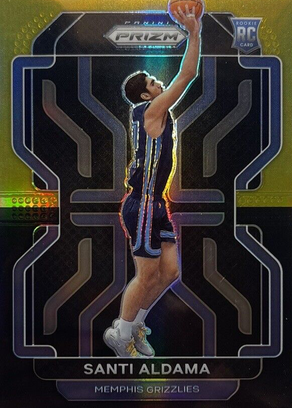 【10シリRC】Santi Aldama Gold Prizm 10シリRC】Santi Aldama Gold Prizm 2021 SANTI ALDAMA Panini