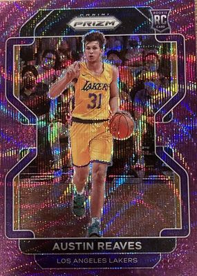 Austin Reaves 2021 Prizm #165 Fast Break Blue /150 PSA 9 Price 