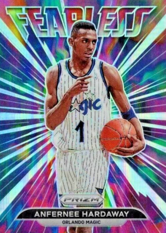 Anfernee Hardaway 2021 Prizm #3 Fearless - Silver RAW