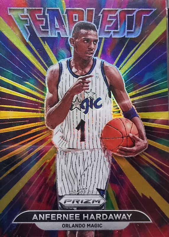 Anfernee Hardaway 2021 Prizm #3 Fearless - Gold /10 RAW