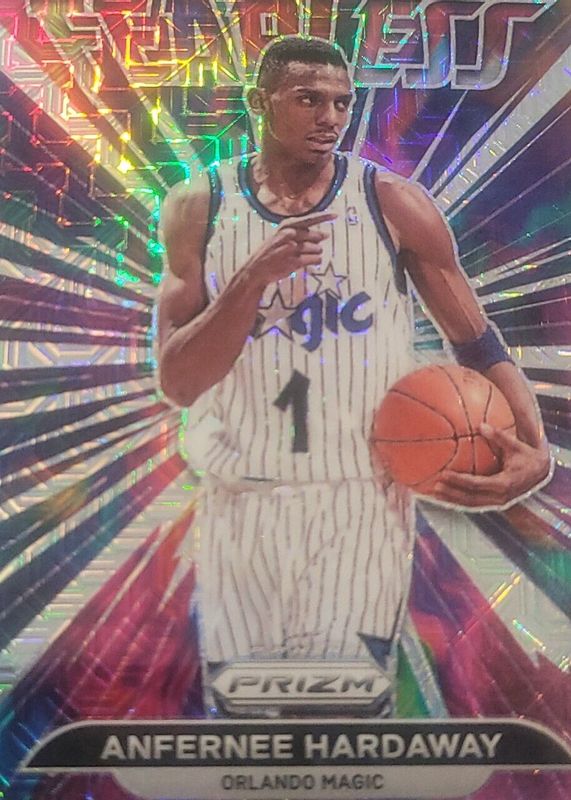 Anfernee Hardaway 2021 Prizm #3 Fearless - Mojo /25 RAW