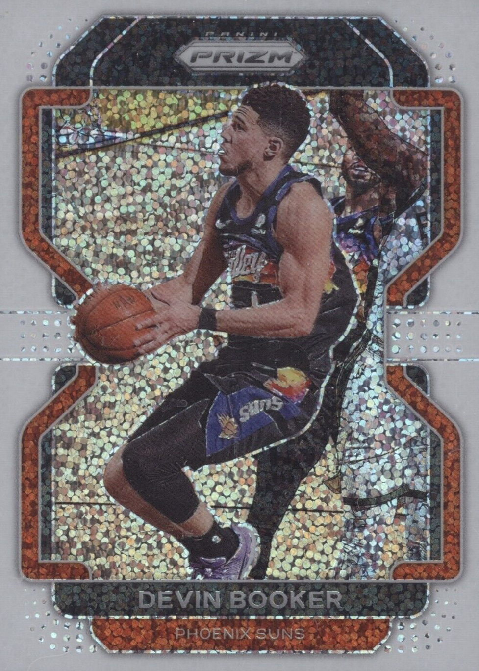 Devin Booker 2021 Prizm #203 White Sparkle /(SSP) Price