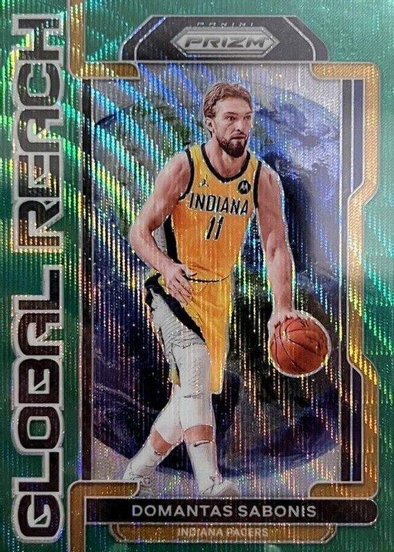 2021 Prizm #10 Global Reach - Green Wave