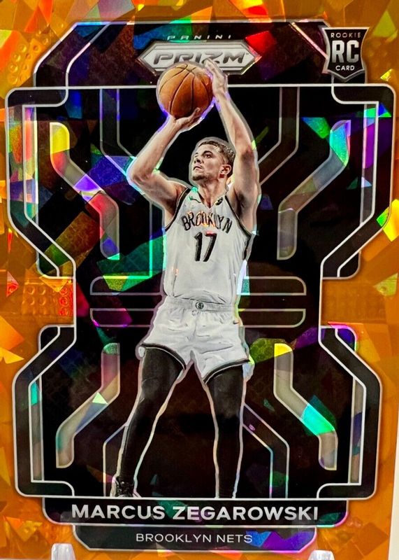 2021 Prizm #300 Orange Ice