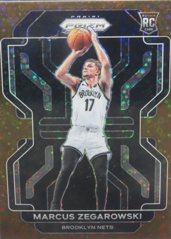 Marcus Zegarowski 2021 Prizm #300 Fast Break Bronze /20 Rookie RAW