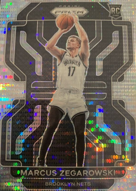 Marcus Zegarowski 2021 Prizm #300 Pulsar Rookie RAW