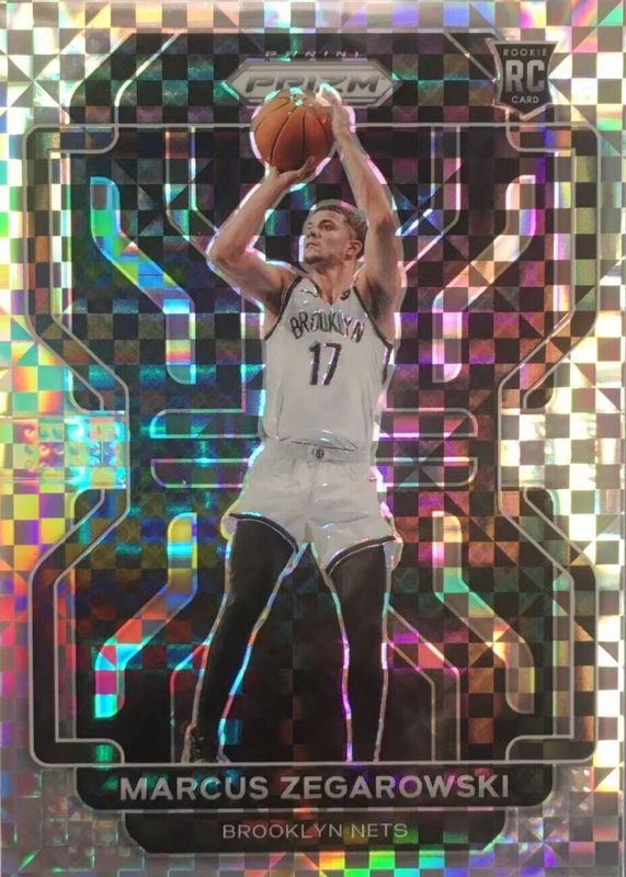 Marcus Zegarowski 2021 Prizm #300 Lucky Envelope /8 Rookie RAW