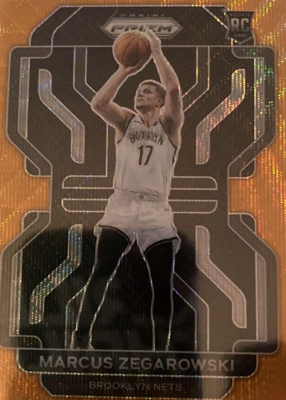 2021 Prizm #300 Orange Wave /60