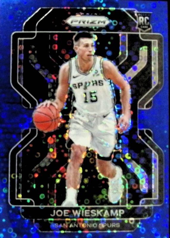 2021 Prizm #322 Fast Break Blue /150