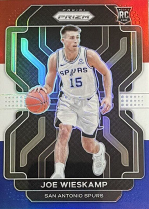 2021 Prizm #322 Red White Blue