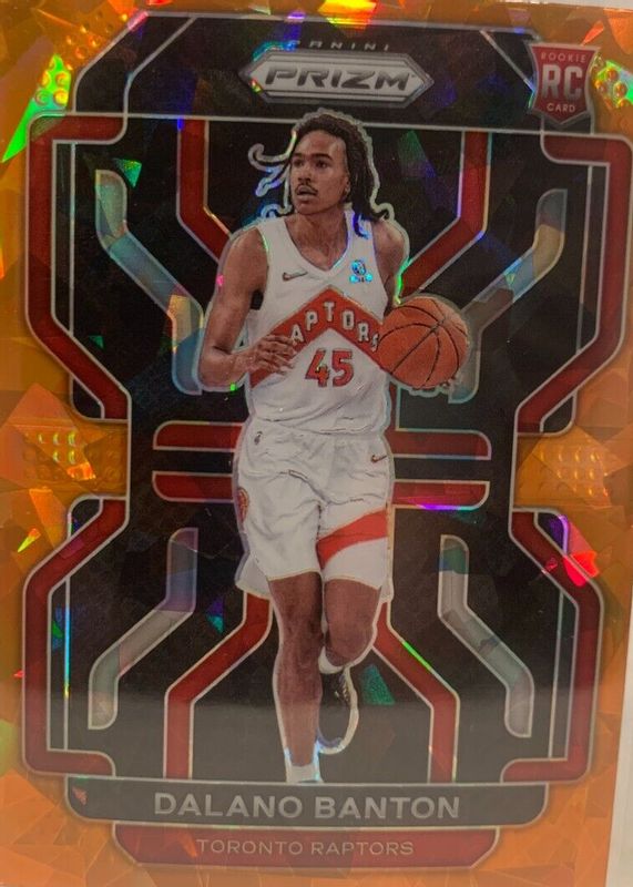 2021 Prizm #328 Orange Ice