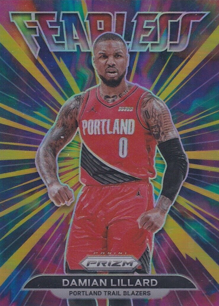 その他 prizm 75th logo damian lillard SSP 2023-2024 Panini Prizm Basketball Damian Lillard #4