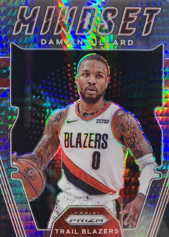 Damian Lillard 2021 Prizm #1 Mindset - Hyper PSA 10