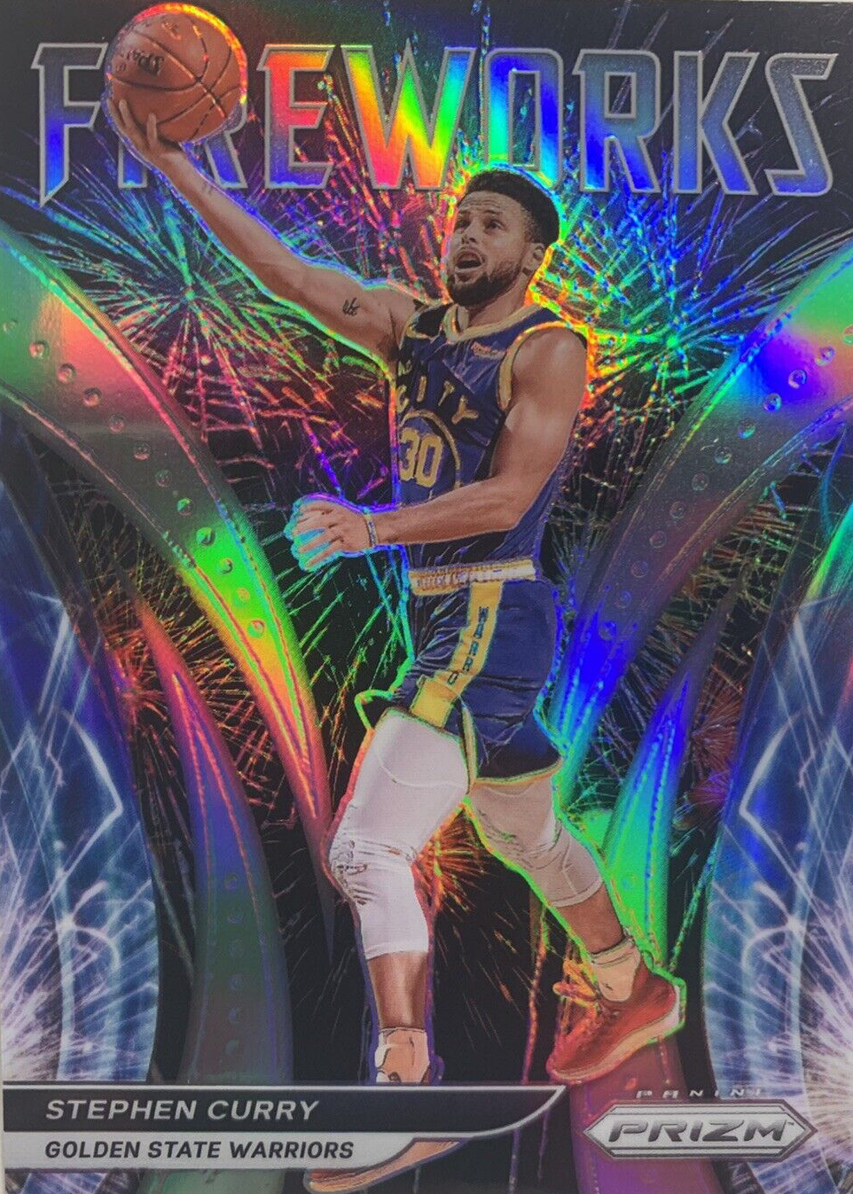 その他 Stephen Curry Fireworks Silver PSA 9 Stephen Curry 2021 Prizm #2 Fireworks - Silver Price Guide