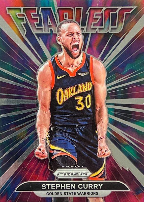 Stephen Curry 2021 Prizm #7 Fearless PSA 10