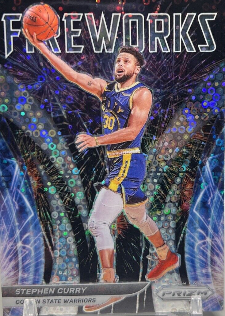 Stephen Curry 2021 Prizm #2 Fireworks - Fast Break Price