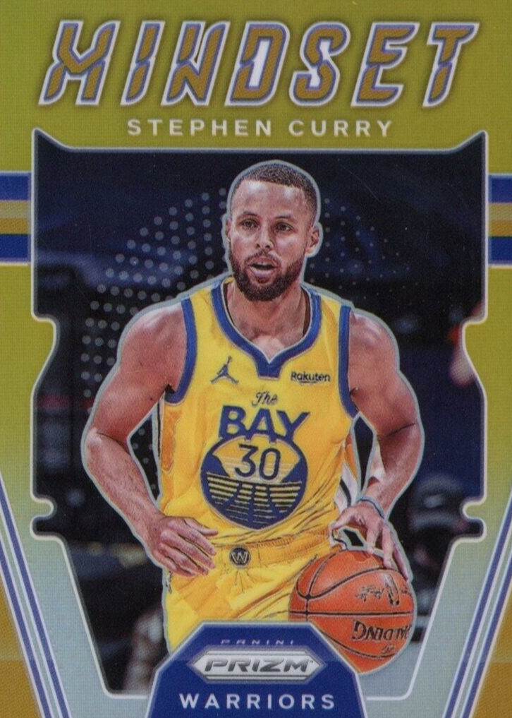 Stephen Curry 2021 Prizm #9 Mindset - Gold /10 Price Guide